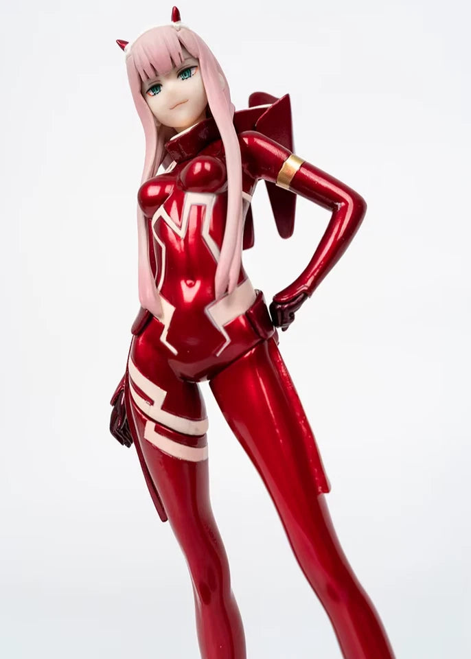 Zero Two Pistil Suit Darling in the Franxx Anime Figure Model PVC 9.4" [No Box]