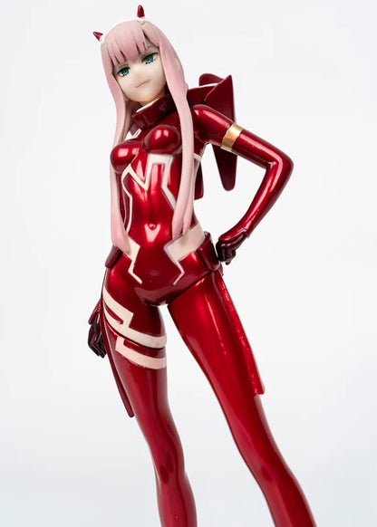 Zero Two Pistil Suit Darling in the Franxx Anime Figure Model PVC 9.4" [No Box]