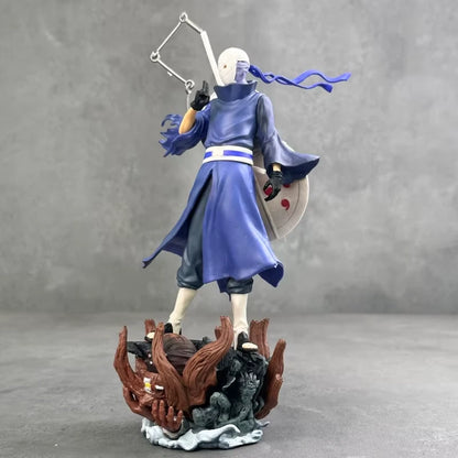 Obito Akatsuki Naruto Anime Adjustable Collectible Action Figure PVC 5" [No Box]