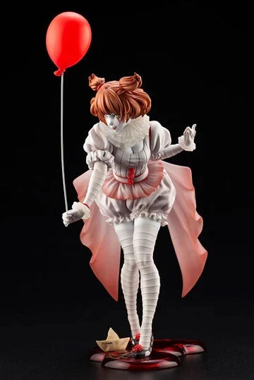 Female Pennywise The Clown Collectible Scary Parody Horror Figure PVC 7" [Boxed]