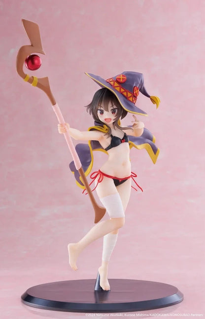 Megumin Bikini KonoSuba Anime Collectible Petite Kawaii Figure PVC 7" [Boxed]
