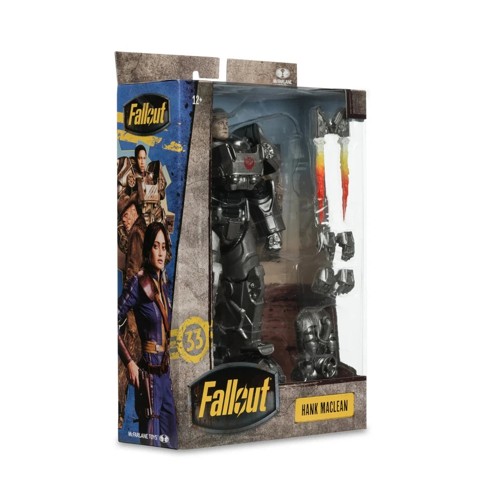 Hank MacLean T-60 Power Armor Fallout Adjustable Action Figure PVC 7" [Original]