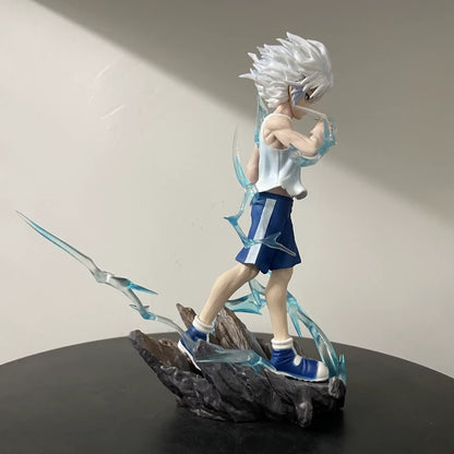 Killua Godspeed Hunter × Hunter Collectible Iconic Anime Figure PVC 8" [Boxed]