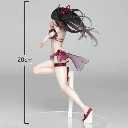 Kurumi Tokisaki Swimsuit Date A Live Anime Kawaii Waifu Figure PVC 7.8" [No Box]