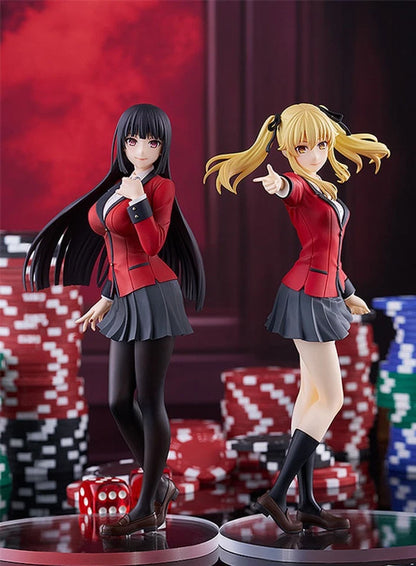 Yumeko Compulsive Gambler Kakegurui Kawaii Anime Figure PVC 8" [No Box]