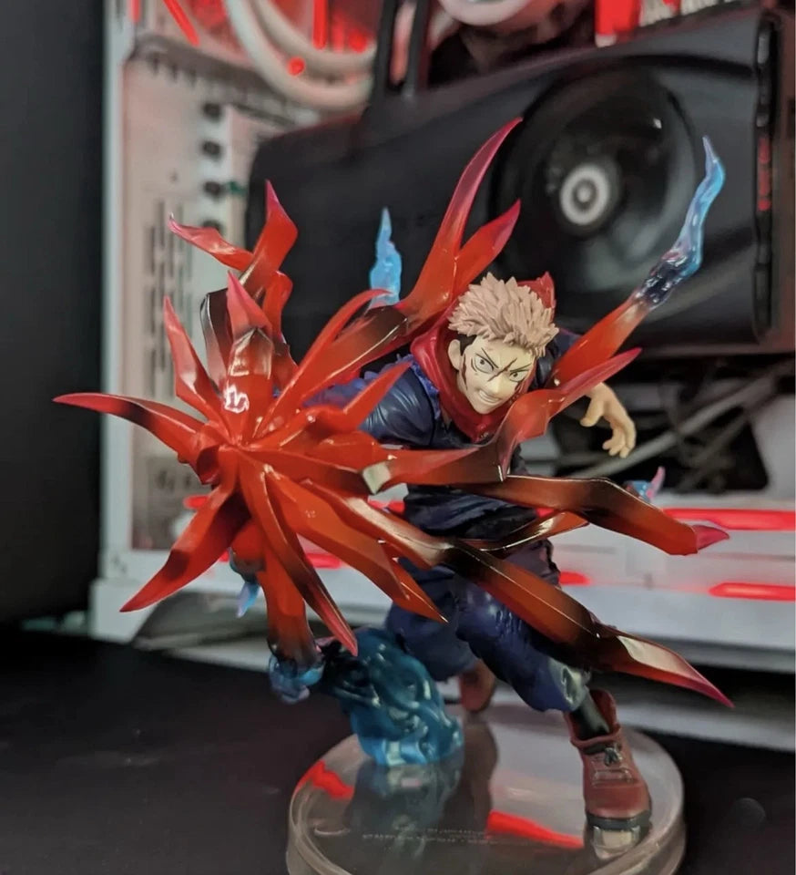 Yuji Itadori Piercing Blood Jujutsu Kaisen Anime Figure Model Statue PVC 6" [Original]