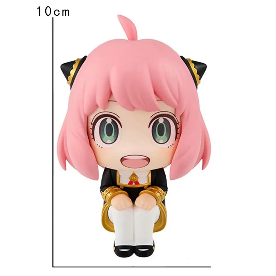Anya Forger Spy × Family Anime Kawaii Desktop Miniature Figurine PVC 3.9" [No Box]