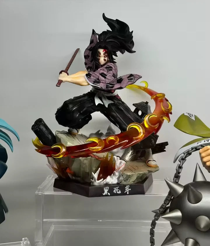 Kokushibo Upper Moon One Demon Slayer Anime Rare Action Figure PVC 10" [Boxed]