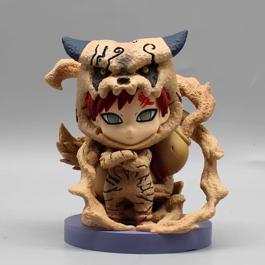 Gaara Shukaku Armor Naruto Anime Collectible Chibi Figure PVC 3.5" [No Box]