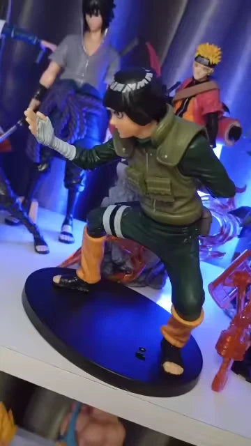 Rock Lee Taijutsu Naruto Shippuden Anime Figure Model Statue PVC 6.2” [No Box]