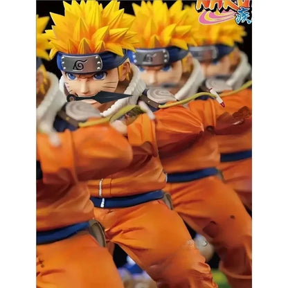 Young Naruto Uzumaki Anime Collectible Cute Action Figure PVC 4.2" [No Box]