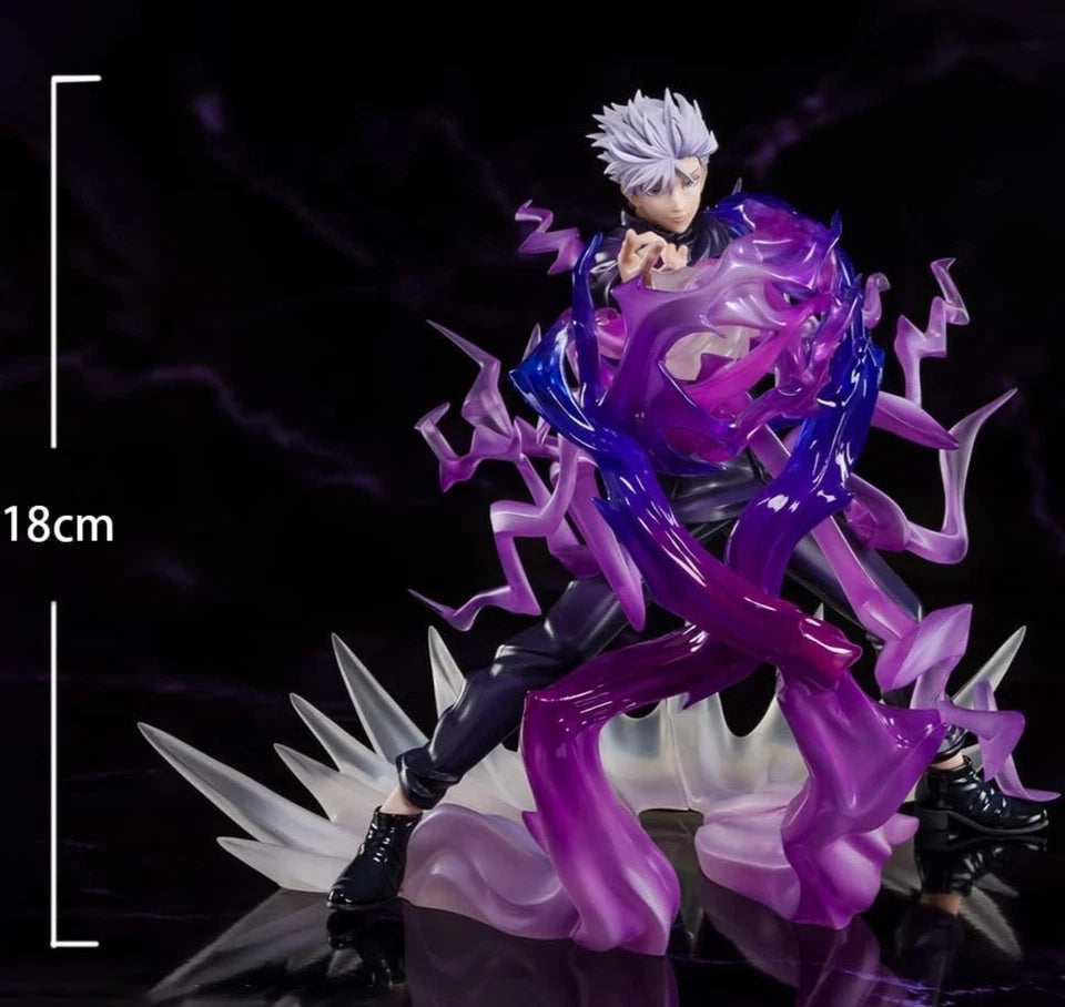 Gojo Hollow Technique: Purple Jujutsu Kaisen Anime Rare Figure PVC 7 in [Boxed]