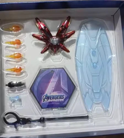 Iron Man Mark 85 Marvel Endgame Adjustable Iconic Action Figure PVC 6" [Boxed]
