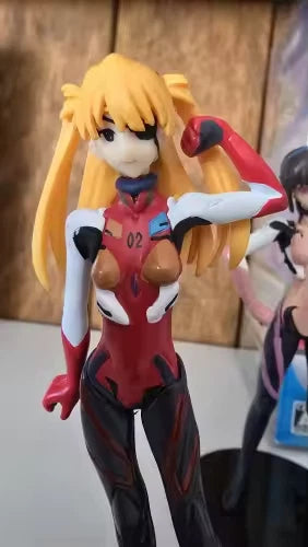 Asuka, Rei, Mari Neon Genesis Evangelion Anime Figures PVC 4" [Boxed : 4 pc set]