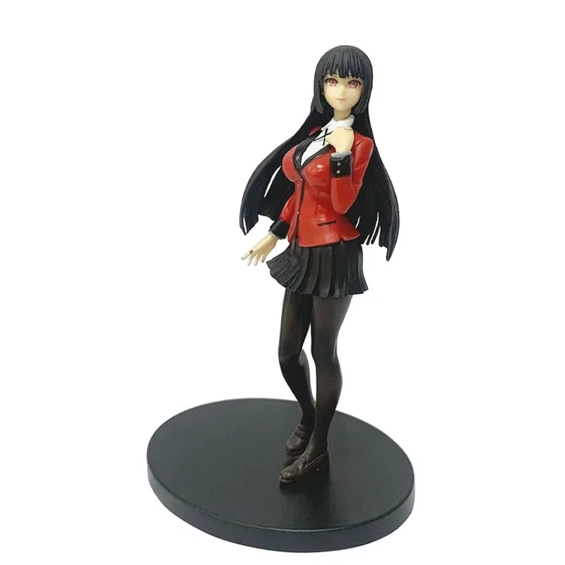 Yumeko Kakegurui Compulsive Gambler Cute Anime Figure Model Statue PVC 8" [Boxed]