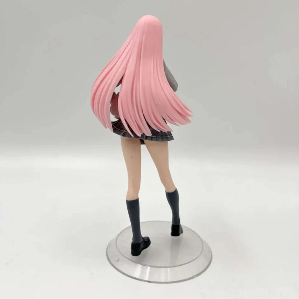 Zero Two Student Outfit Darling in the Franxx Premium Anime Figure PVC 6" [No Box]