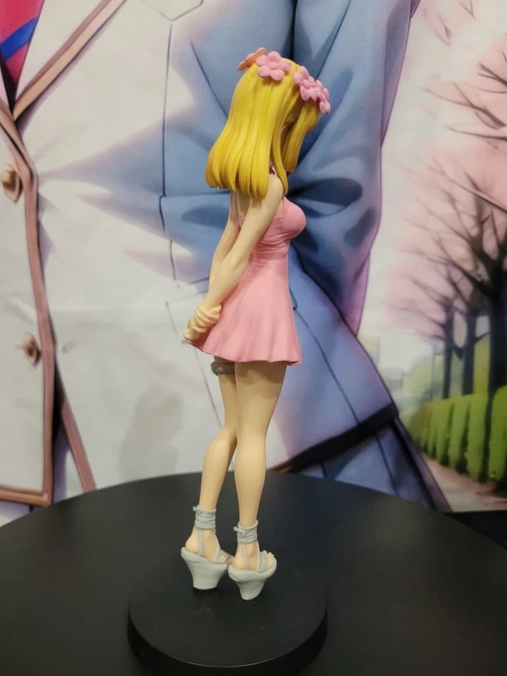 Kohaku Pink Mini Dress Dr. Stone Kawaii Anime Figure Model Statue PVC 7.8" [Original]
