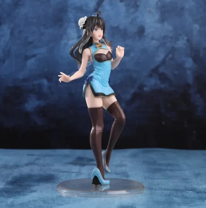 Yukino Yukinoshita Cheongsam My Teen Romantic Comedy Anime Figure PVC 8" [No Box]