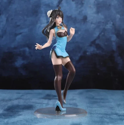 Yukino Yukinoshita Cheongsam My Teen Romantic Comedy Anime Figure PVC 8" [No Box]