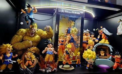 Goku SSJ3 Super Dragon Fist Dragon Ball Z Chibi Anime Figure PVC 5.5" [No Box]