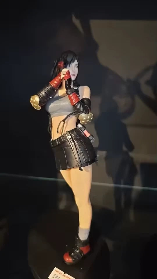 Tifa Lockhart Final Fantasy VII RPG Collectible Popular Figure PVC 7.5" [No Box]