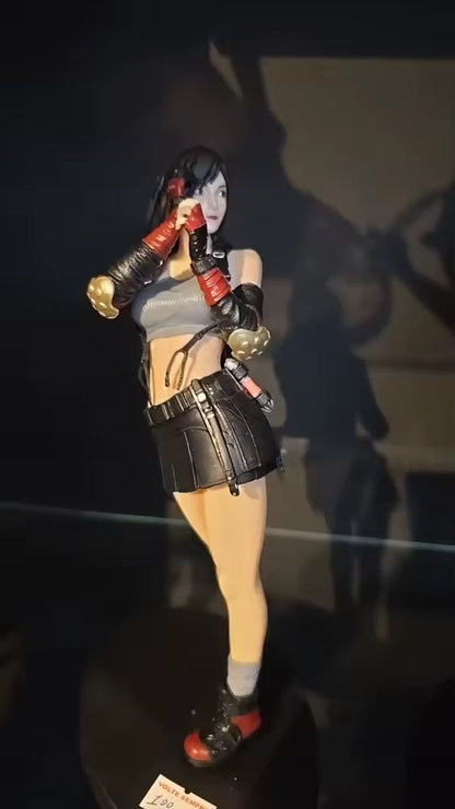 Tifa Lockhart Final Fantasy VII RPG Collectible Popular Figure PVC 7.5" [No Box]