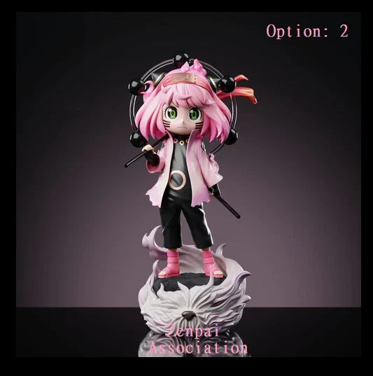 Anya Naruto Uzumaki Outfit Spy × Family Anime Kawaii Figure PVC 5.1" [Boxed]