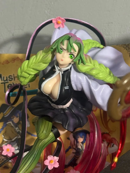 Mitsuri Kanroji Love Hashira Demon Slayer Anime Figure PVC 8.2" [Boxed] *Adult Collectible*