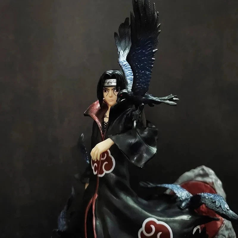Itachi Two Headed Crow Hall Naruto Display-Ready Anime Figure PVC 11" [Boxed]