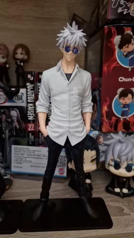 Satoru Gojo Dress Shirt Jujutsu Kaisen Anime Figure Model Statue PVC 8" [Original]