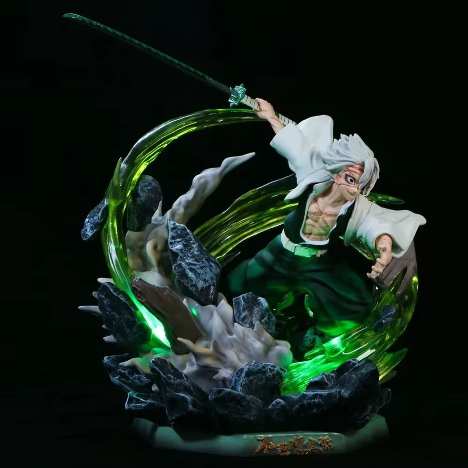 Sanemi Wind Breathing Demon Slayer Anime Figure 11.8" [Original : Battery Powered]