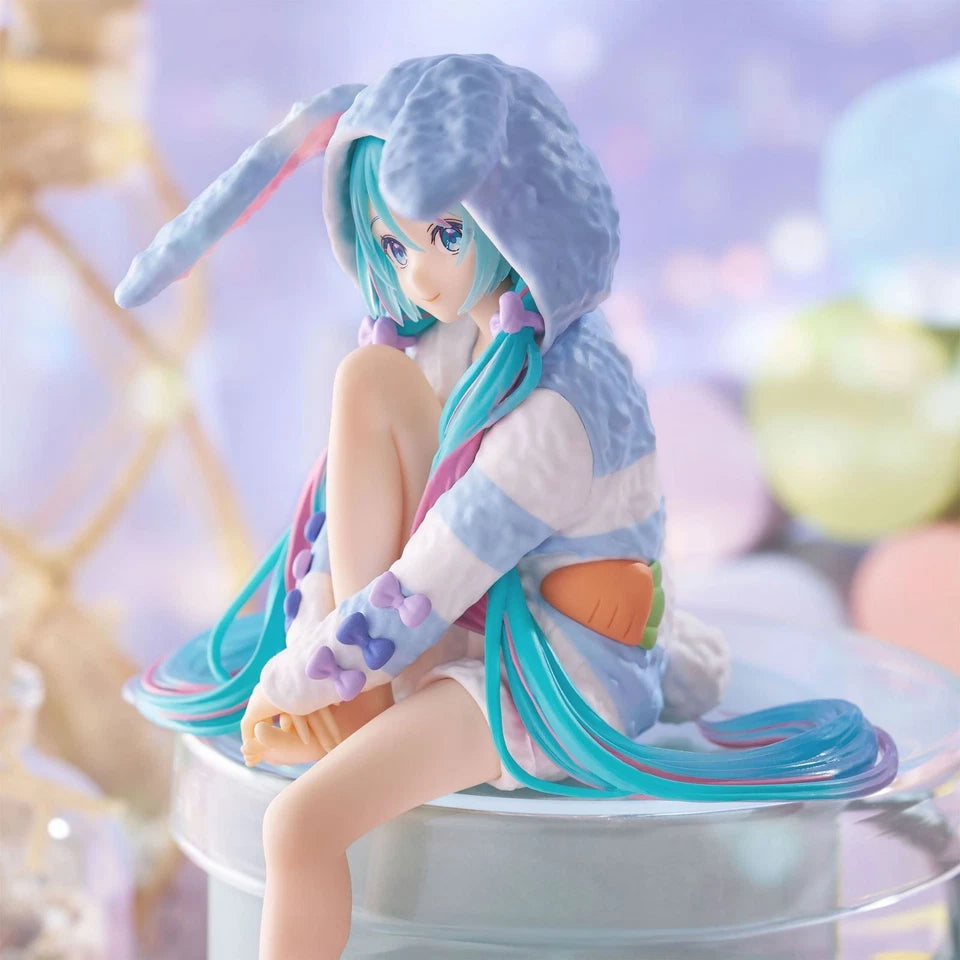 Hatsune Miku Rabbit Ear Hoodie Project DIVA Vocaloid Kawaii Figure 6" [Boxed]