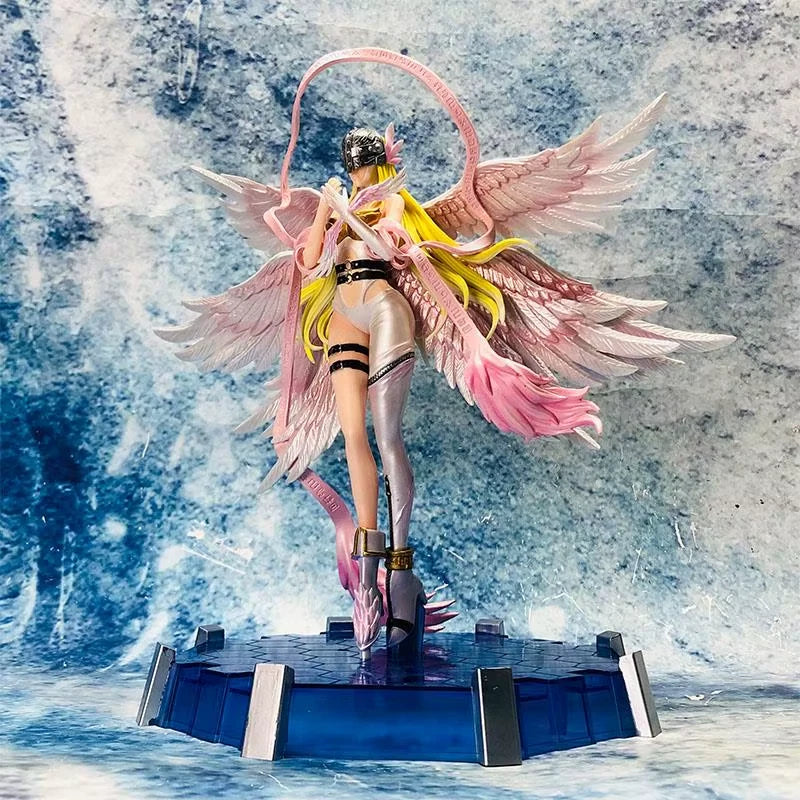 Angewomon Angel DIGIMON Anime Figure Model Statue PVC 10" [Boxed : Light-Up]