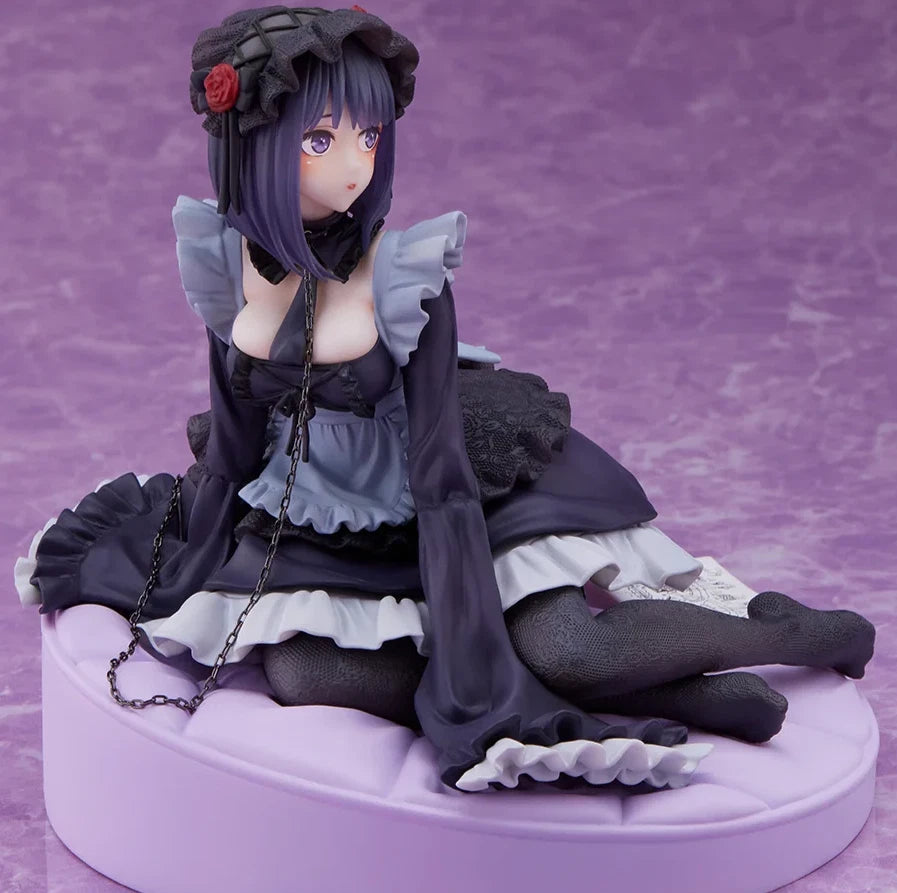 Marin Shizuku Kuroe Goth Maid My Dress-Up Darling Anime Figure PVC 4.5" [Boxed]