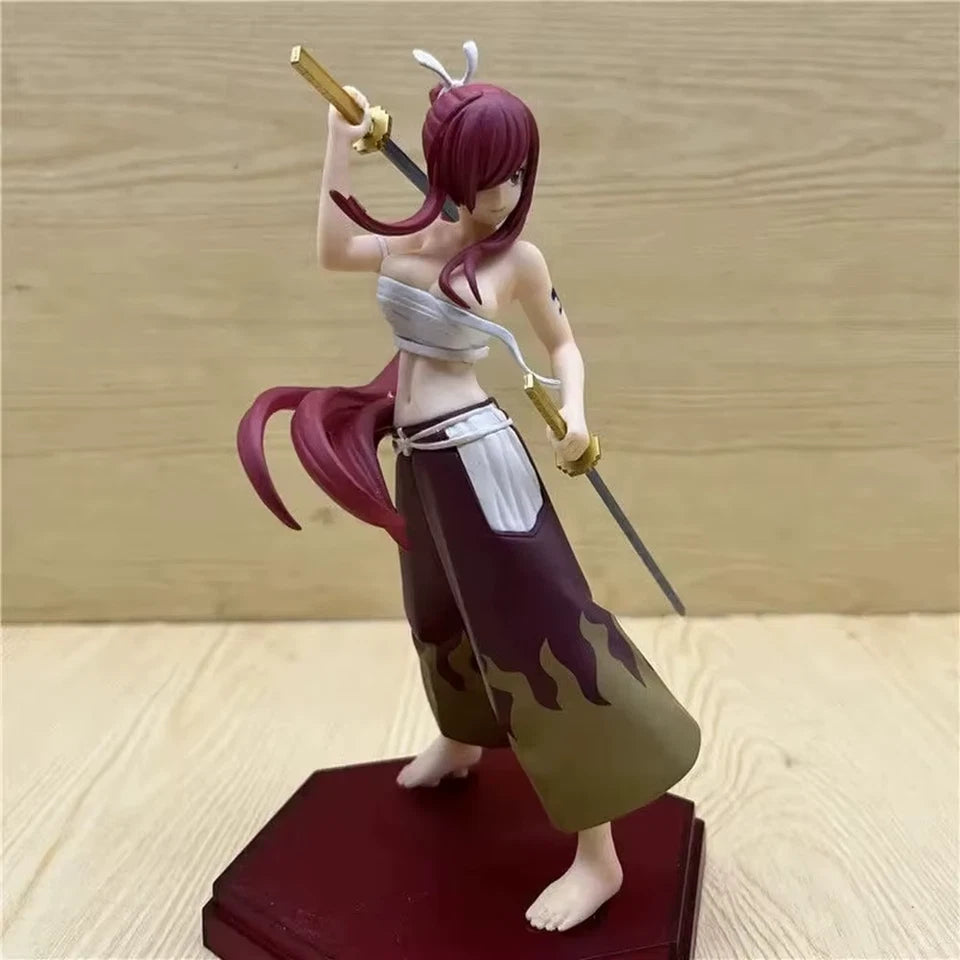 Erza Scarlet Demon Blade Fairy Tail Exclusive Anime Figure PVC 6.6” [Boxed]