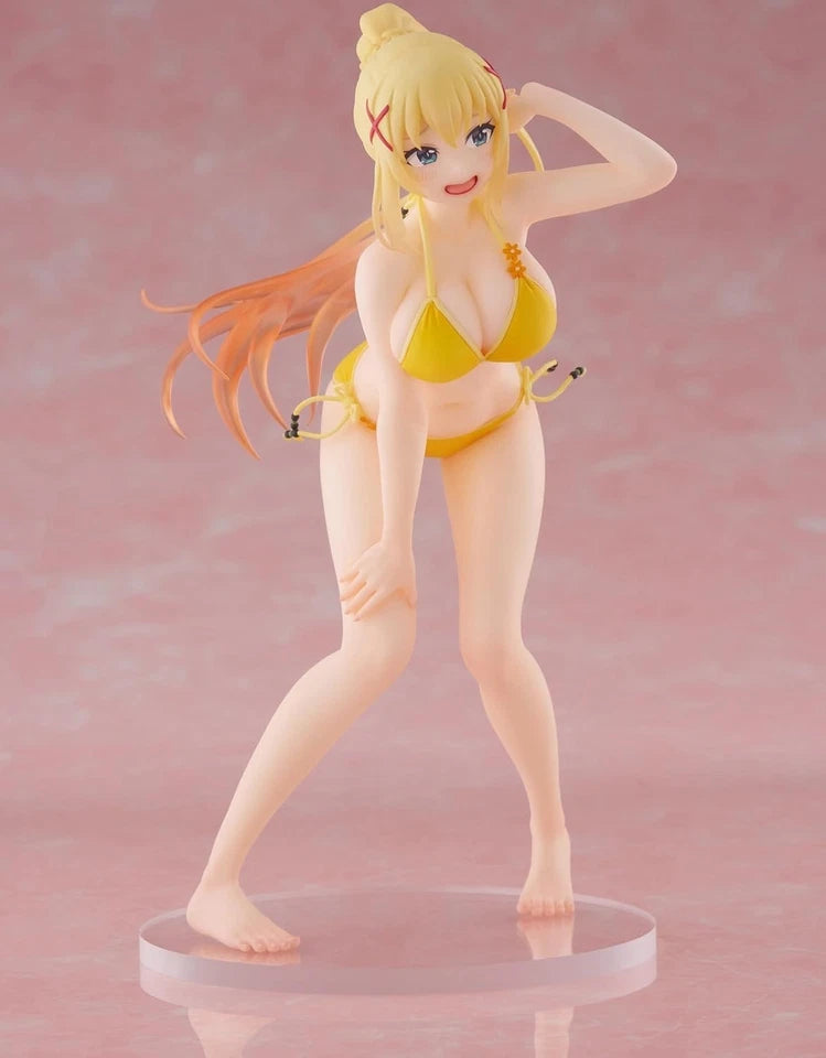 Darkness Lalatina Swimwear KonoSuba Anime Figure Model Statue PVC 7" [Original]