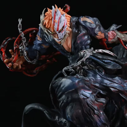 Ichigo Kurosaki Hollow Mask Bleach Collectible Anime Figure PVC 8.6" [Boxed]
