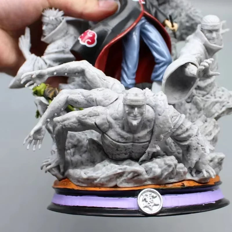 Pain Akatsuki Demonic Statue Naruto Collectible Fine-Detailed Anime Figure PVC 9" [Boxed]