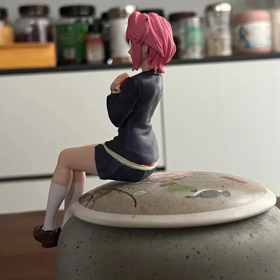 Aira Shiratori Sitting Dandadan Desktop Anime Figure Model Statue PVC 6" [Boxed]