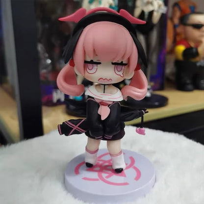Shimoe Koharu Student Blue Archive RPG Funny Kawaii Chibi Figure PVC 4.3" [No Box]
