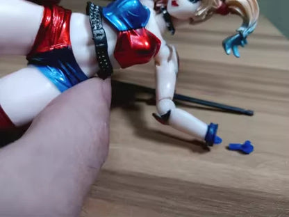 Harley Quinn Birds of Prey DC Collectible Adjustable Action Figure PVC 6" [Boxed]