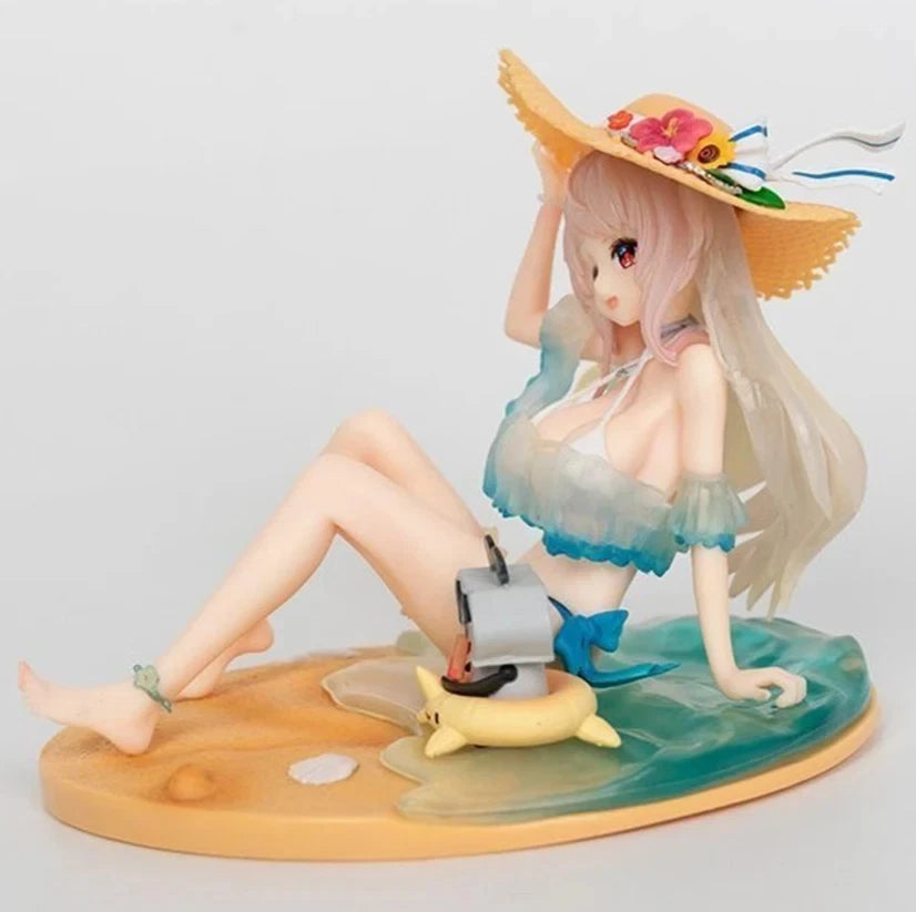 Chang Chun Swimsuit Azur Lane Kawaii Anime Figure Model Statue PVC 7" [Boxed]