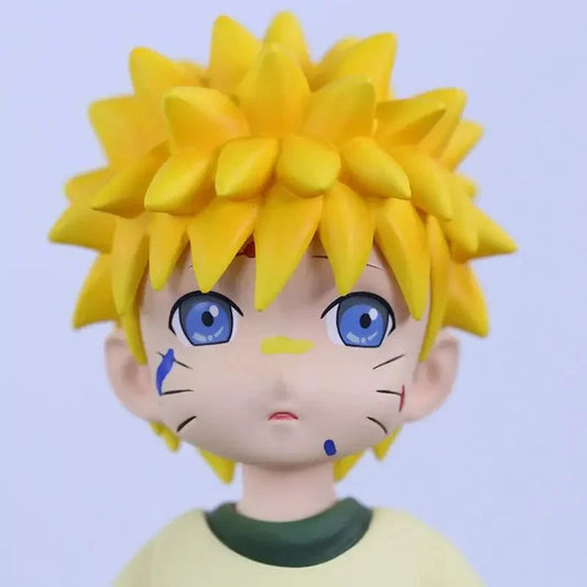 Sad Little Naruto Uzumaki Anime Collectible Figure PVC 6" [No Box] No Parents :(