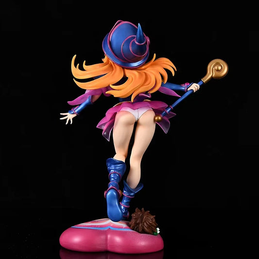 Dark Magician Girl Full Bust Yu-Gi-Oh! Kawaii Popular Anime Figure PVC 11" [Boxed] *Adult Collectible*