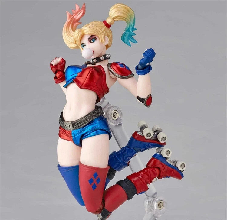 Harley Quinn Birds of Prey DC Collectible Adjustable Action Figure PVC 6" [Boxed]
