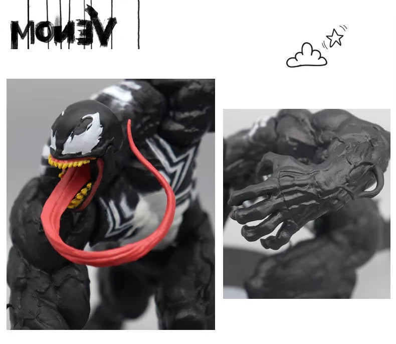 Venom Eddie Marvel Collectible Limited Edition Action Figure PVC 4.3" [No Box]