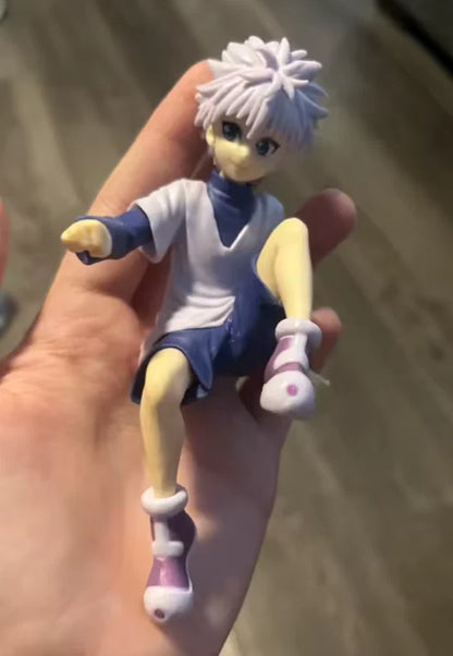 Killua Zoldyck Fist Bump Hunter X Hunter Anime Figure Model PVC 5" [No Box]