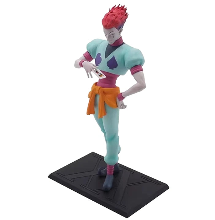 Hisoka Morow Playing Cards Hunter × Hunter Anime Figure Statue PVC 7.4" [Boxed]
