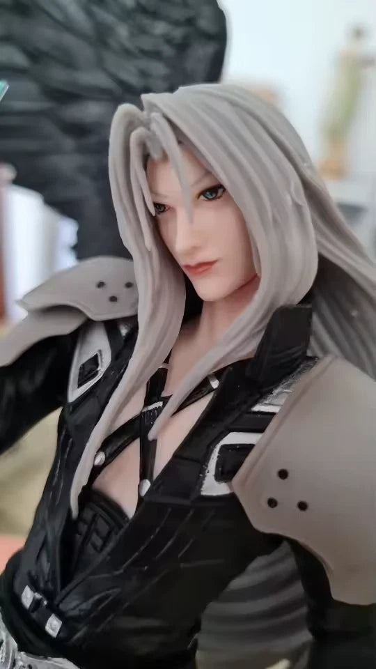 Sephiroth One-Winged Angel Final Fantasy VII Exclusive Gaming Figure PVC 16" [Boxed]