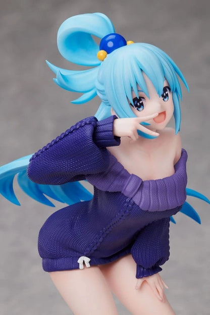 Aqua Camera Pose KonoSuba Fan-Favorite Kawaii Anime Figure PVC 8" [Boxed : Original]